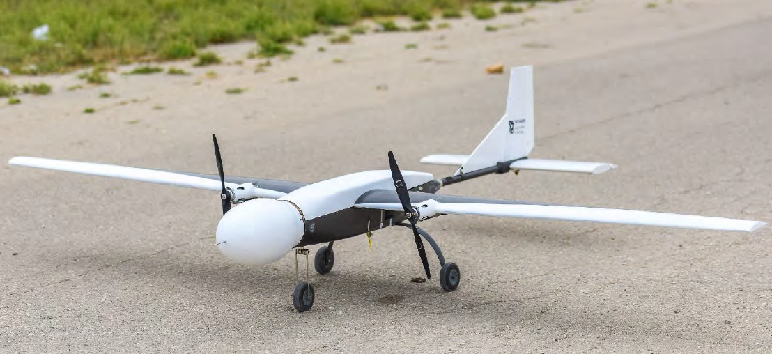 Figure 2: ATHENA Technion Aerial System (TAS) team drone for the 2016 competition.