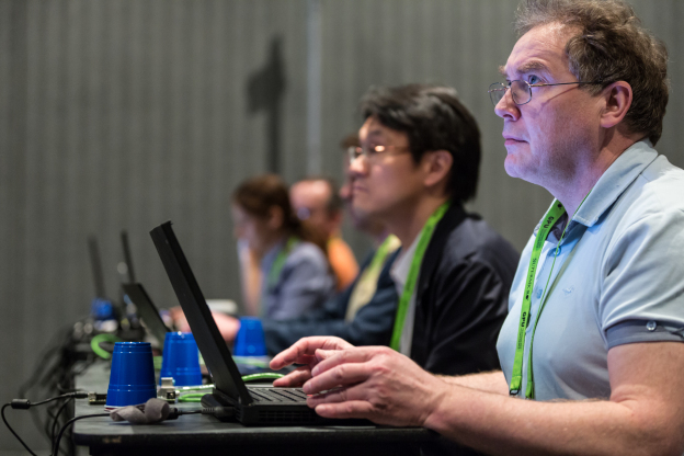 GTC attendees learn from the brightest minds in accelerated computing with hundreds of talks and hands-on tutorials.