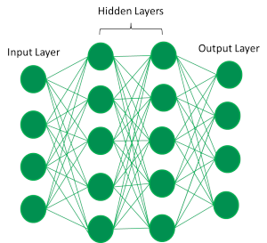 Figure 2: Generic network with two hidden layers