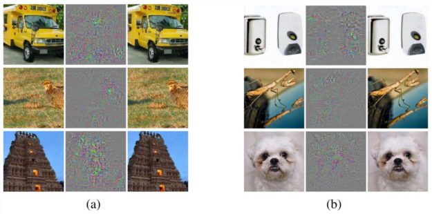 Misclassified images example