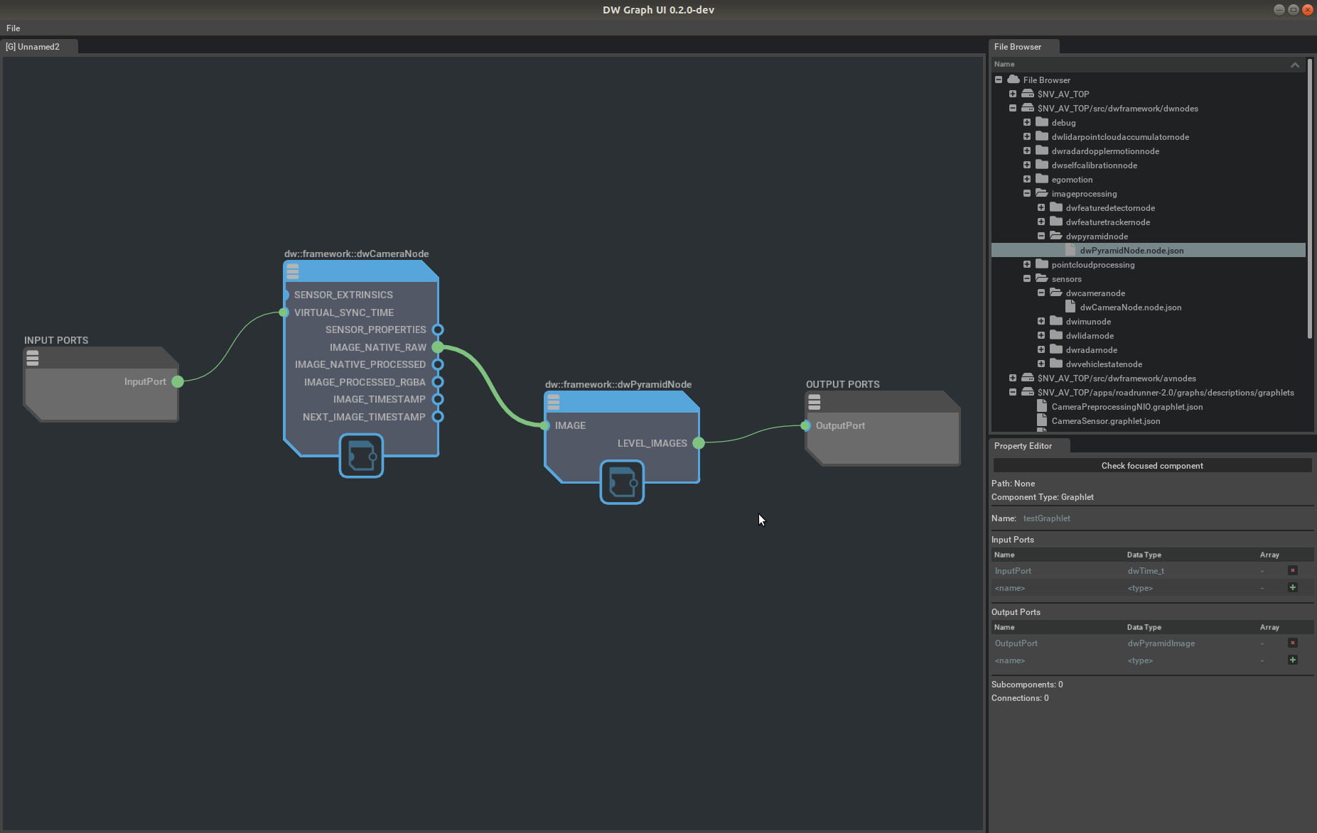 Compute Graph Framework SDK Reference: GUI Editor Tool