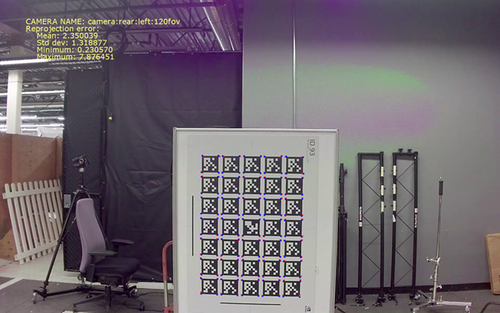 Intrinsics Validator Tool - Camera Front Center