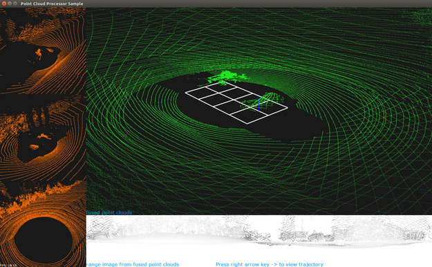 Point Cloud Processing Master Screen