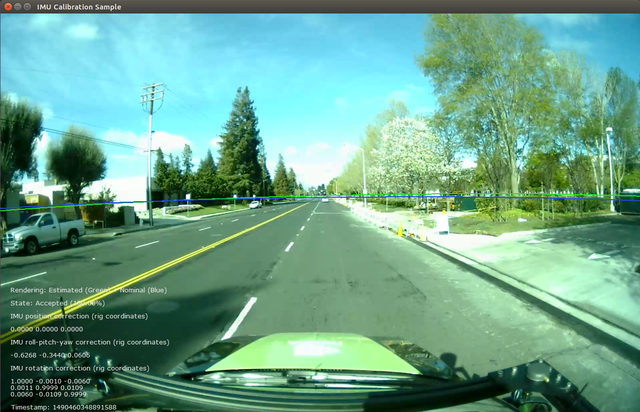 IMU Calibration Sample — NVIDIA DriveOS 7.0.3 Linux SDK Developer Guide