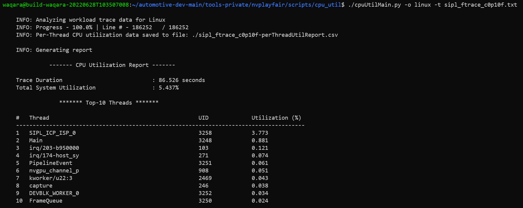 Using the ftrace Method — NVIDIA DriveOS 7.0.3 Linux SDK Developer Guide