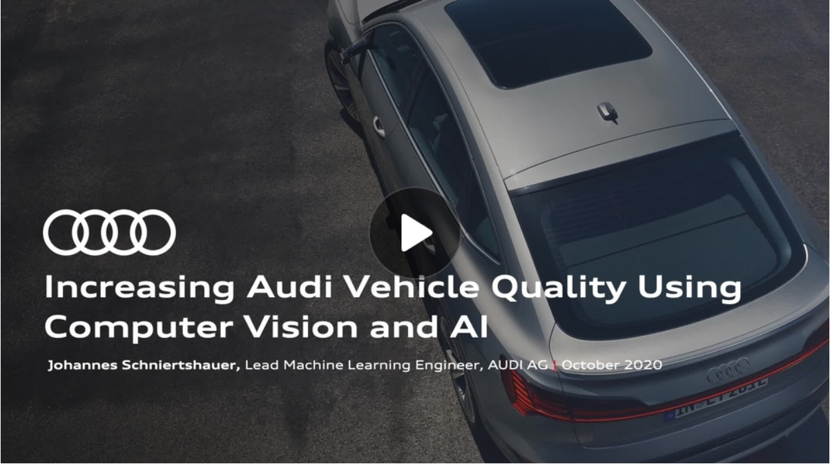 Increasing Vehicle Quality Using Computer Vision and AI (Audi)