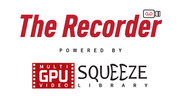 The Recorder software powered by GPUSqueeze