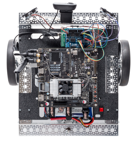 Top view of 'Jet' - A DIY Robotics Kit