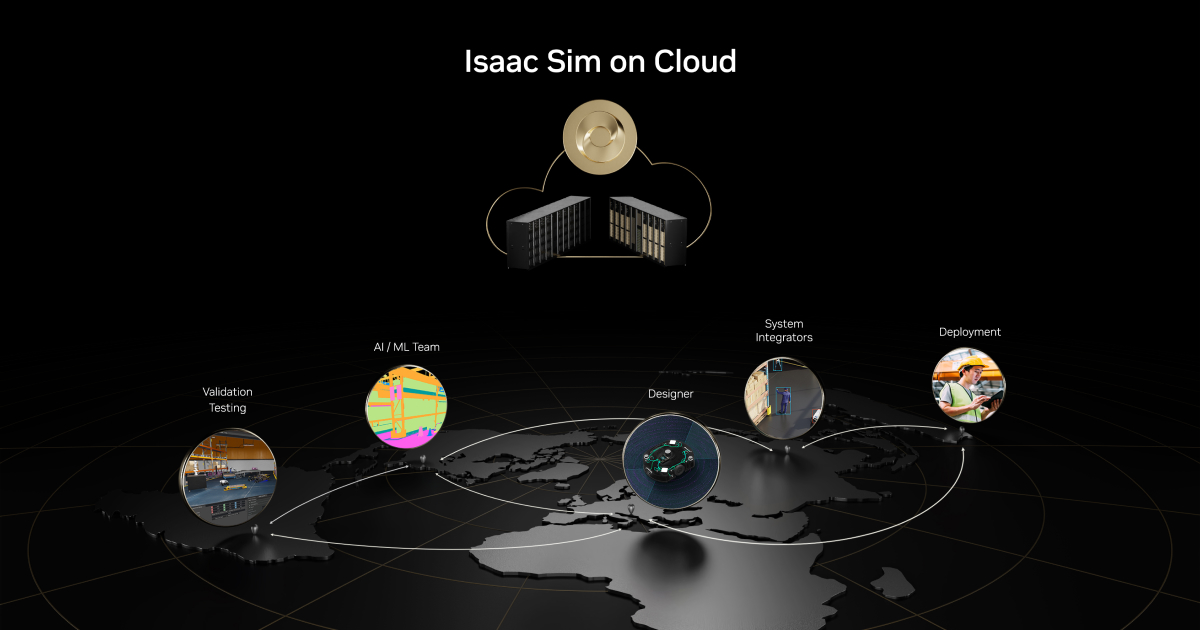 NVIDIA Isaac Sim™, powered by Omniverse™, is a scalable robotics simulation application and synthetic data-generation tool that powers photorealis